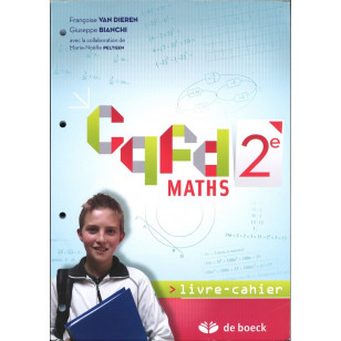 CQFD Maths 2e - Livre-cahier