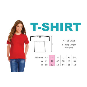 T-Shirt modèle femme S rouge - CSDMS
