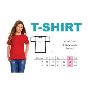 T-Shirt modèle femme XL rouge - CSDMS